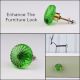 Green Daisy Flower Knob
